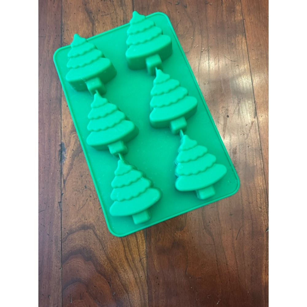 Silicone Christmas Tree Mold Baking Pan‎ 6 Piece
